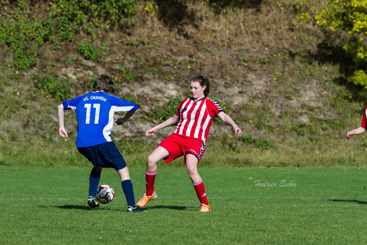 Bild 203 - B-Juniorinnen TuS Tensfeld - VfL Oldesloe 2 : Ergebnis: 2:5